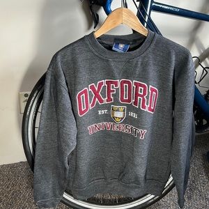 Oxford University Crew Neck Small